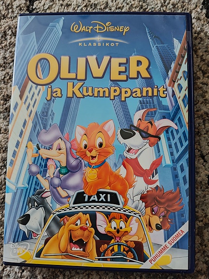 Oliver ja kumppanit DVD levy