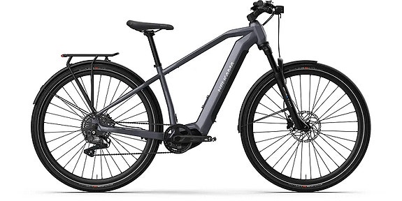 Helkama SX Autoshift sähköpyörä, KOOT 17, 19JA 21"29", 10-vaiht., antrasiitti