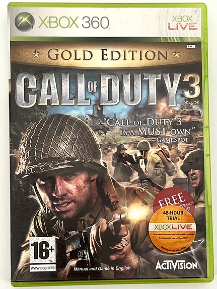Call of Duty 3 Gold Edition Xbox 360