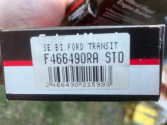 Ford Transit 2.4/2.5D Kiertokangenlaakerit 84-00