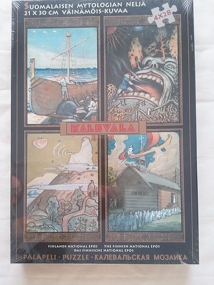UUSI lasten palapeli Kalevala