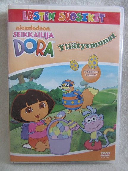Seikkailija Dora Yllätysmunat dvd