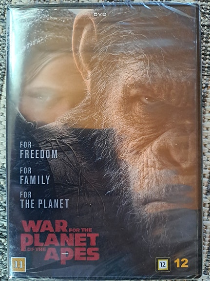 Sota apinoiden planeetasta (uusi) dvd