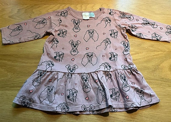 Disney kaunotar ja kulkuri mekko koko 68