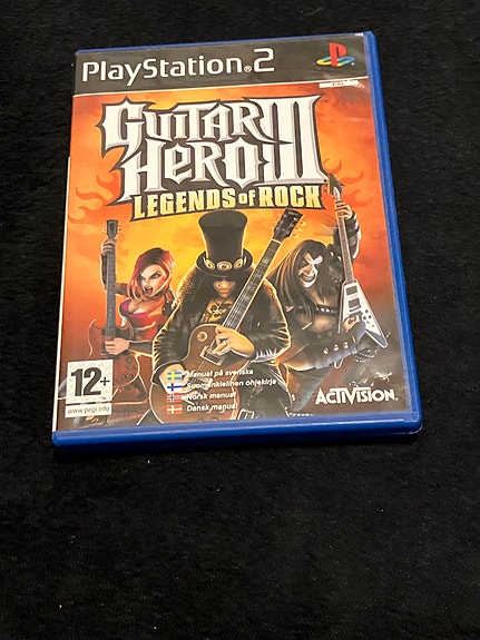 PS2 Playstation 2- Guitar Hero 3, Legends of Rock