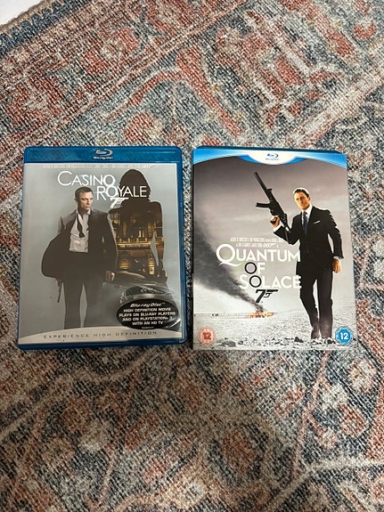 Casino royale ja quantum of solace blu-ray