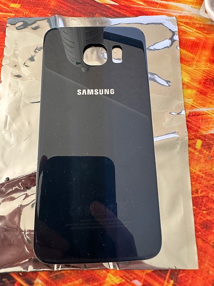 Samsung Galaxy S6 takalasi sininen