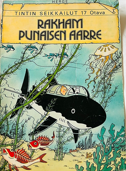 Rakham Punaisen aarre Tintin seikkailut 17