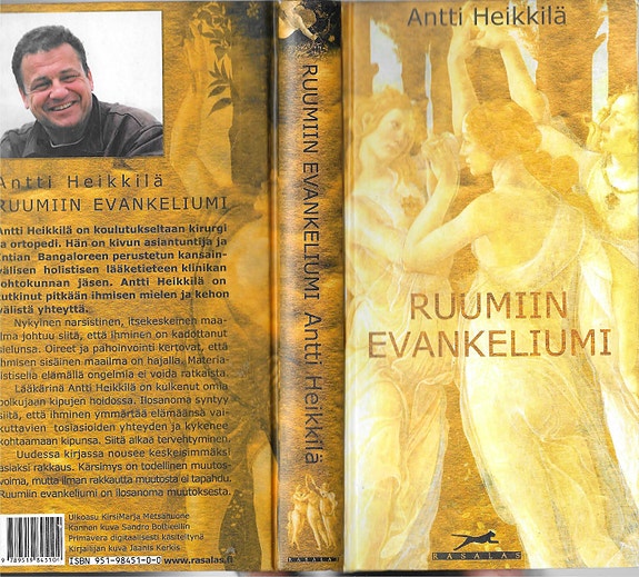 Antti Heikkilä: Ruumiin evankeliumi. Rasalas 2000.