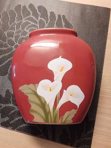 Litteä Maljakko