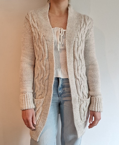 Zara neule villasekoite