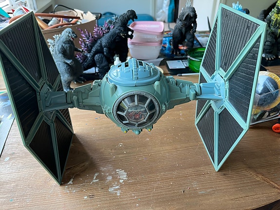 Star Wars vintage Kenner Potf tie Fighter