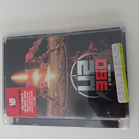 U2 360 astetta at the rose bowl dvd