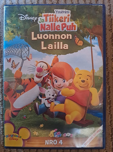 Ystäväni tiikeri ja nalle puh nro 4 luonnon lailla dvd