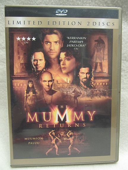 Muumion paluu dvd