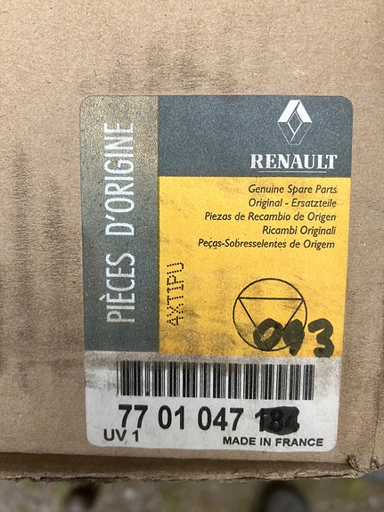 Renault Megane I Vasen Ajovaloumpio Alkuperäinen 99-03
