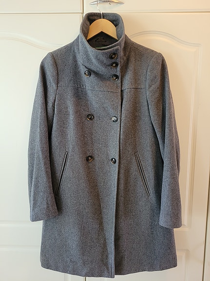 Benetton villakangastakki Harmaa Koko 42
