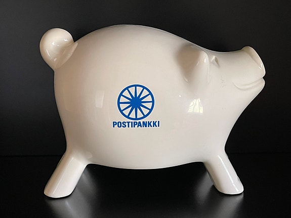 Postipankki iso säästöpossu säästölipas