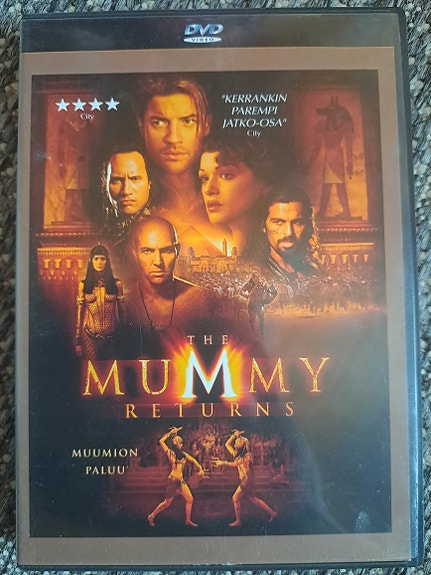 Muumion paluu dvd