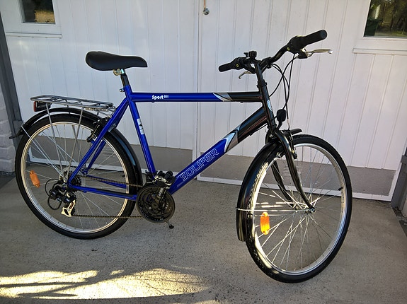 Uudenveroinen Solifer 26" hybridipyörä 18-vaihdetta