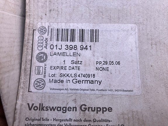 Audi A4/A5/A6/A8/SEAT Exeo CVT Kytkinsarja 00-