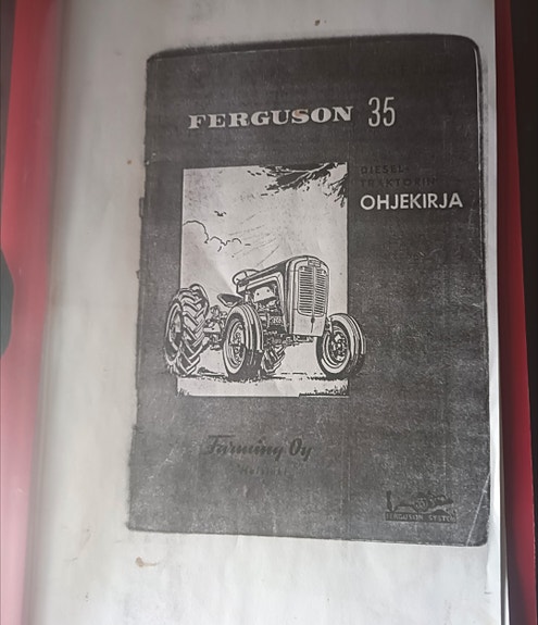 Massey Ferguson 35 Manuaali