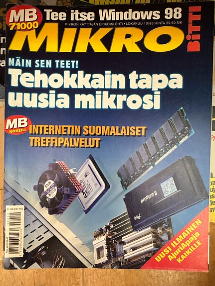 MikroBitti MB - Lehti - 10/98