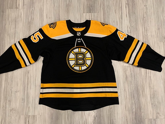Joona Koppanen Boston Bruins game worn pelipaita