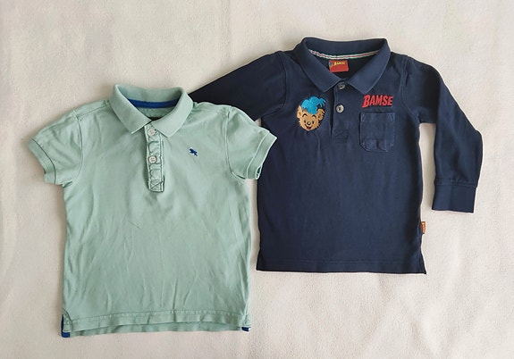 Lindex Bamse & H&M pikeepaita 92