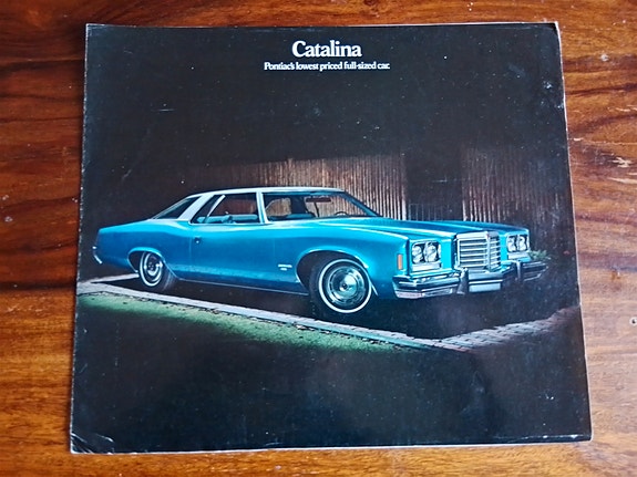 Pontiac Catalina 1974 -myyntiesite