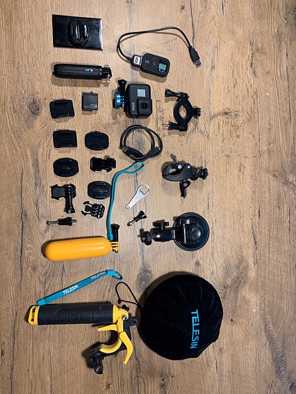 Gopro hero 7 Black + tarvikkeet