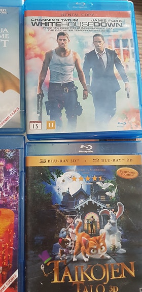 Blu-Ray elokuvia