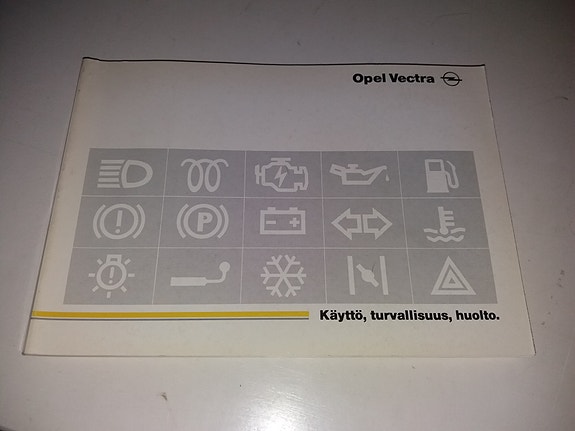 Käyttöohjekirja Opel Vectra-A