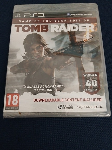 Tomb Raider goty ps3 avaamaton