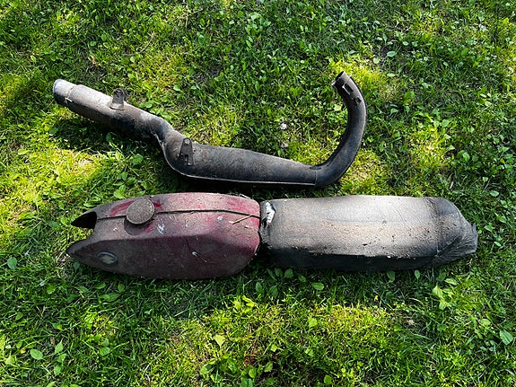 Mopon/moottoripyörän osat