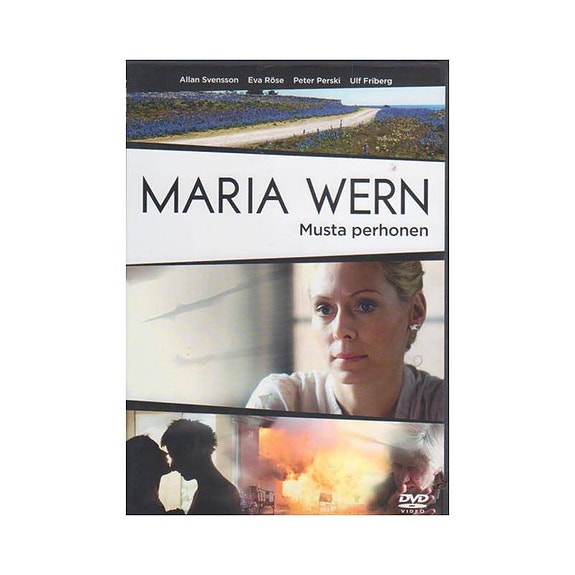 Maria Wern Musta perhonen dvd, uusi (muoveissa)