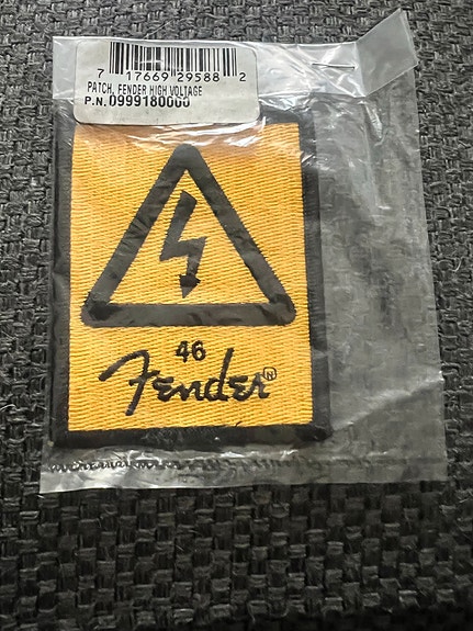 Fender “High Voltage” Hihamerkki