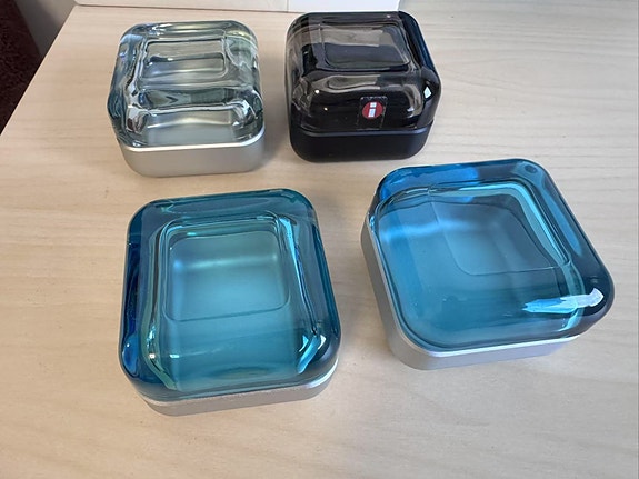 iittala vitriini 60mm Lasi ja alumiini