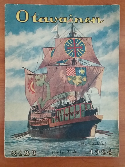Toimittaja Vilho Setälä Otavainen 22/1924