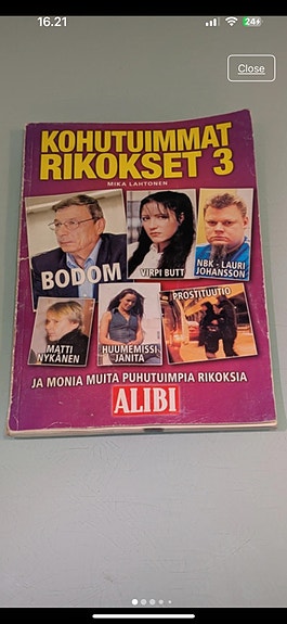 Kohutuimmat Rikokset 3 – Mika Lahtonen (Alibi)