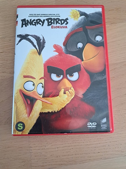 Angry birds elokuva dvd-levy
