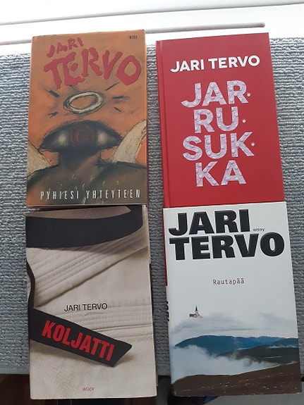 Jari Tervo Kirjakokoelma 9 Kirjaa Suomi