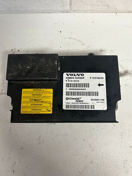 Volvo V70 mk3 airbag yksikkö