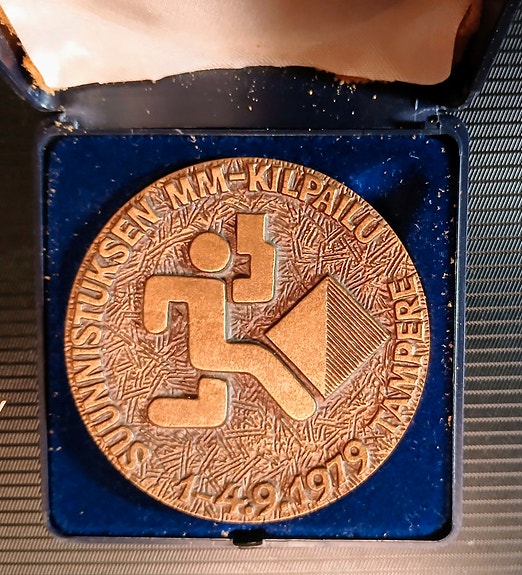 Yrjö Lohko, Suunnistuksen MM-kilpailu, Tampere 1-4.9.1979 mitali