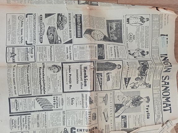 Helsingin Sanomat 13.11.1955