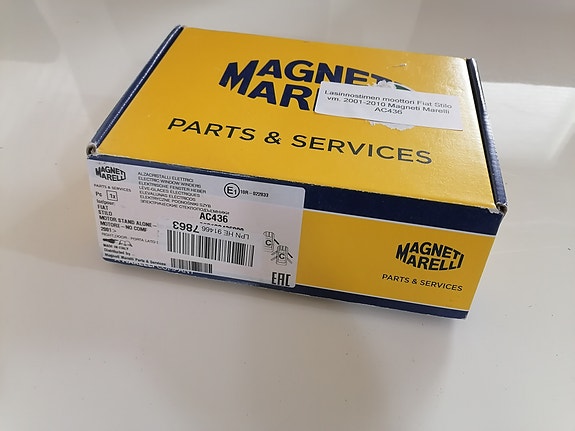 Lasinnostimen moottori Fiat Stilo vm. 2001-2010 Magneti Marelli AC436