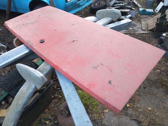 Fiat 127 pikkuluukullisen takakopankansi