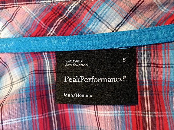 Peak Performance S lyhythiha kauluspaita