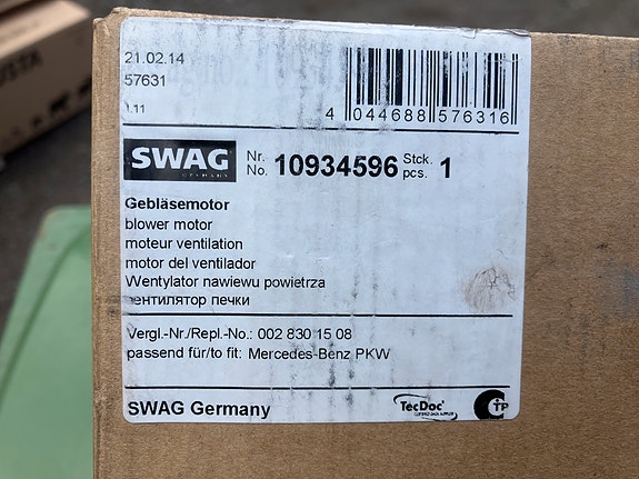 Mercedes-Benz Vito W638 Puhallinmoottori 95-03