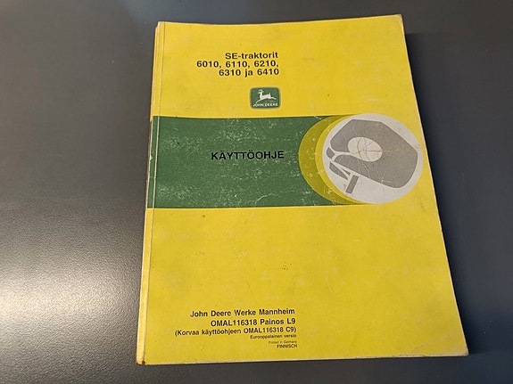 John Deere -traktoreiden ohjekirjat ja varaosakirjat, suoraan verkkokaupastamme!